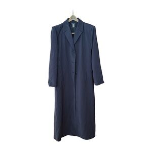 Women’s Black Trench Coat x Wear & Flair New York (Size 16)